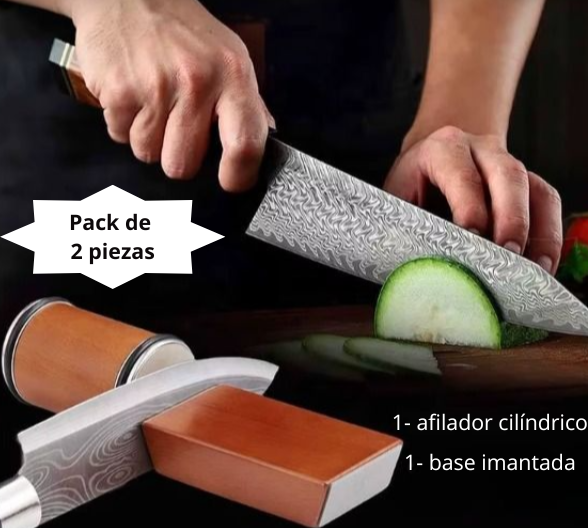 Afilador de cuchillos magnético