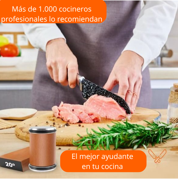 Afilador de cuchillos magnético