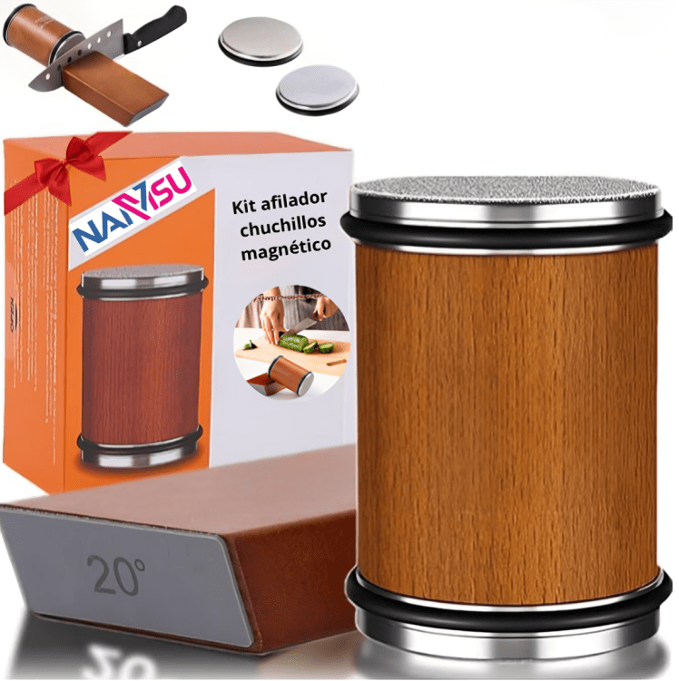 Afilador magnético 2 en 1