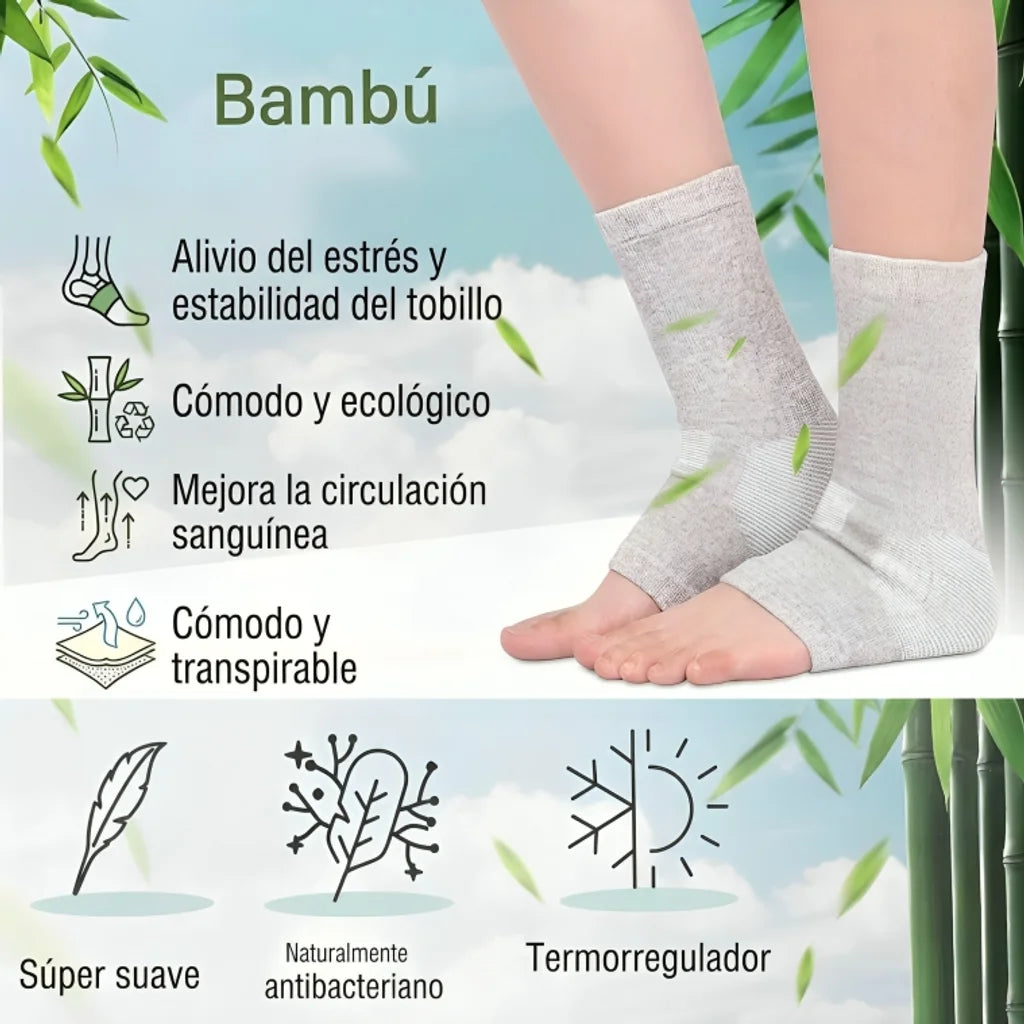 Calcetines de compresión bambú