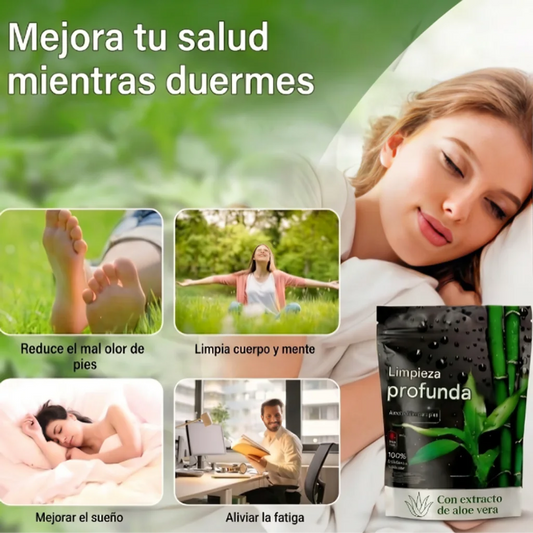 Parches drenantes para pies
