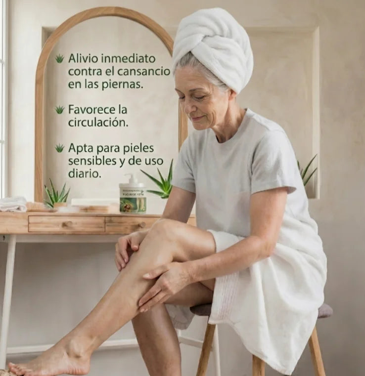 Crema profesional para piernas
